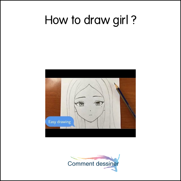 How to draw girl